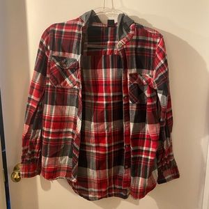 Empyre hooded flannel